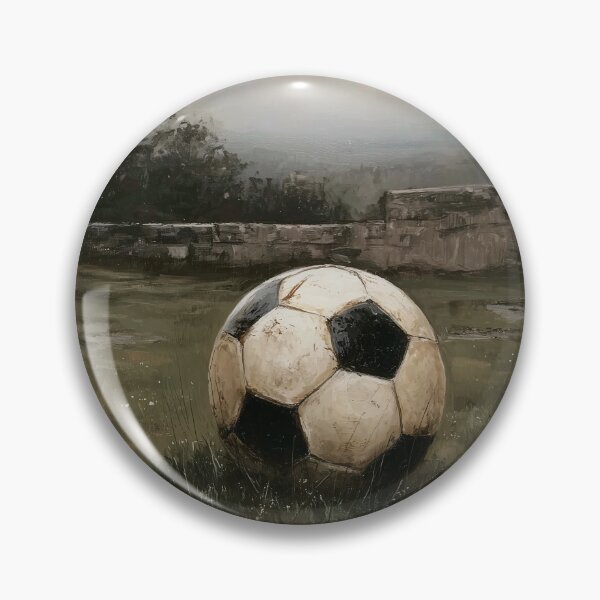 Item preview, Soccer Ball on Misty Field designed and sold by lautir.