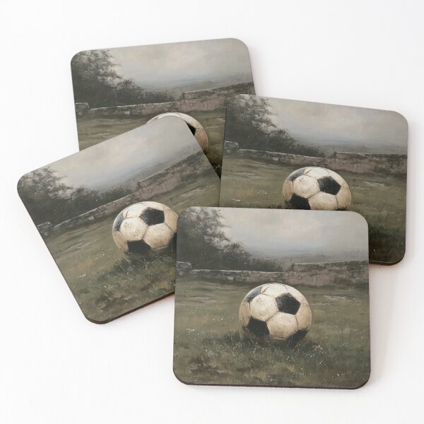 Item preview, Soccer Ball on Misty Field designed and sold by lautir.
