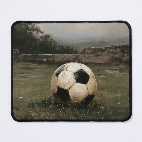 Item preview, Soccer Ball on Misty Field designed and sold by lautir.