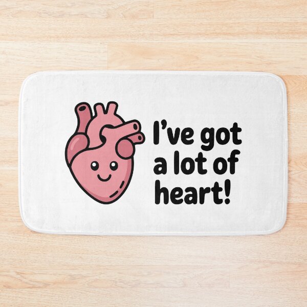 Item preview, I've Got A Lot Of Heart! Cute Heart Puns designed and sold by PMCreative.