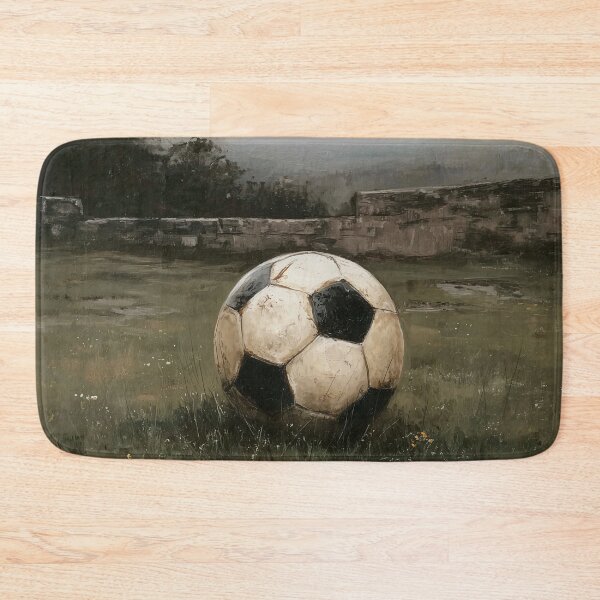 Item preview, Soccer Ball on Misty Field designed and sold by lautir.