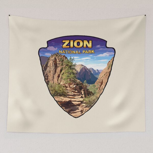 Item preview, Zion National Park Utah Sticker designed and sold by Gideon Emmerich.