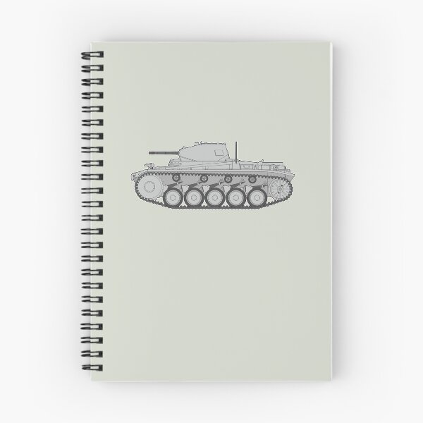 Item preview, German Panzer II light tank in color side view designed and sold by FAawRay.