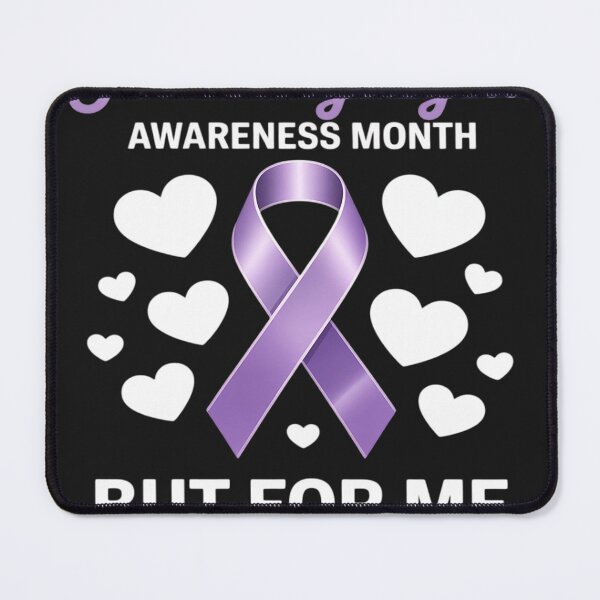 Item preview, May Is Fibromyalgia Awareness Warrior Purple Ribbon designed and sold by Dolostope.
