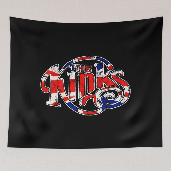 Item preview, The Kinks English Rock Band Flag Art designed and sold by ROBERVIRGEN5.