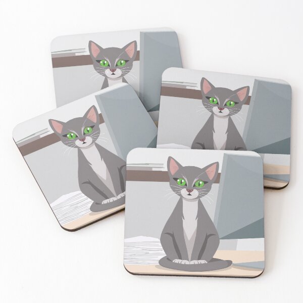 Item preview, Ready for Work, Cat Edition designed and sold by InkoraStudios.