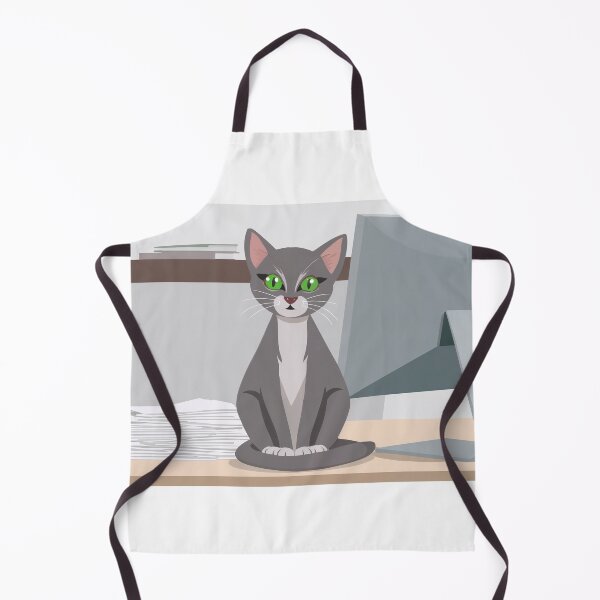 Item preview, Ready for Work, Cat Edition designed and sold by InkoraStudios.