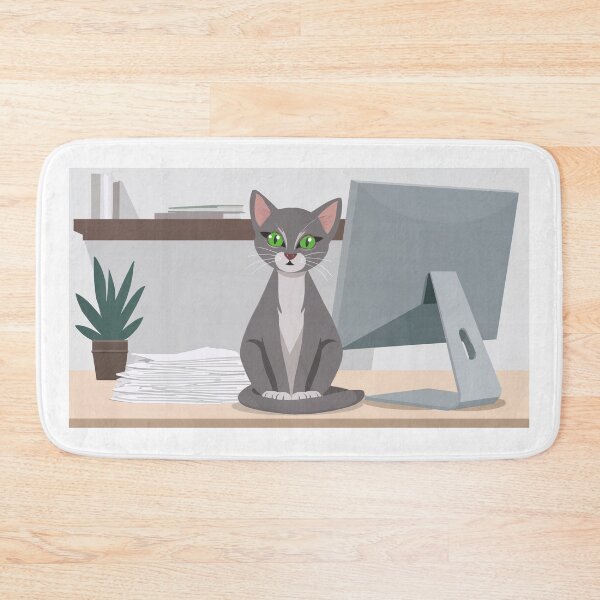 Item preview, Ready for Work, Cat Edition designed and sold by InkoraStudios.