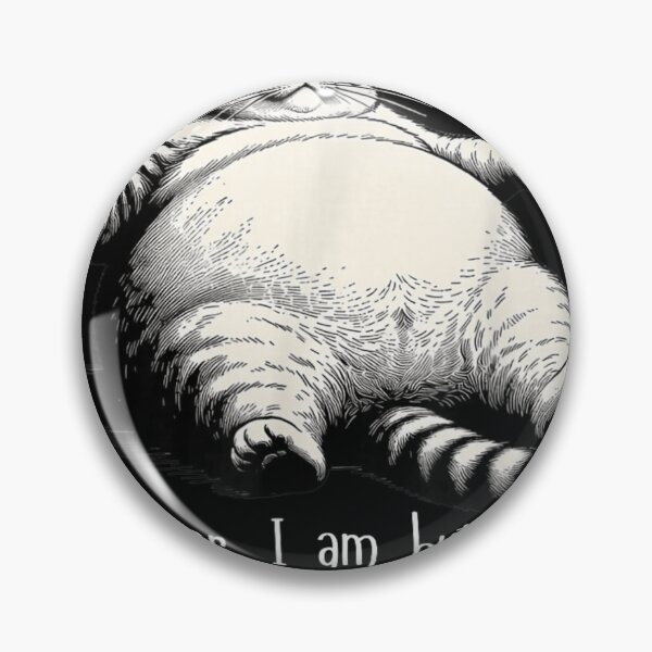 Item preview, Fat Cat Illustration Dark Humor Quote Mother I Am But designed and sold by WilliaMaler.