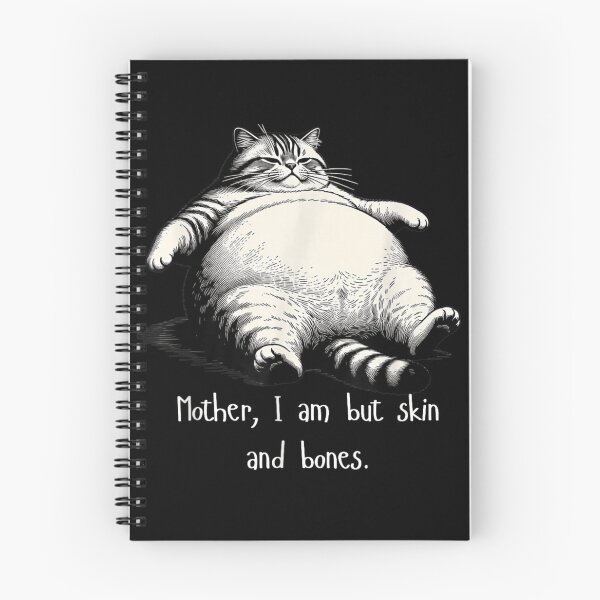 Item preview, Fat Cat Illustration Dark Humor Quote Mother I Am But designed and sold by WilliaMaler.