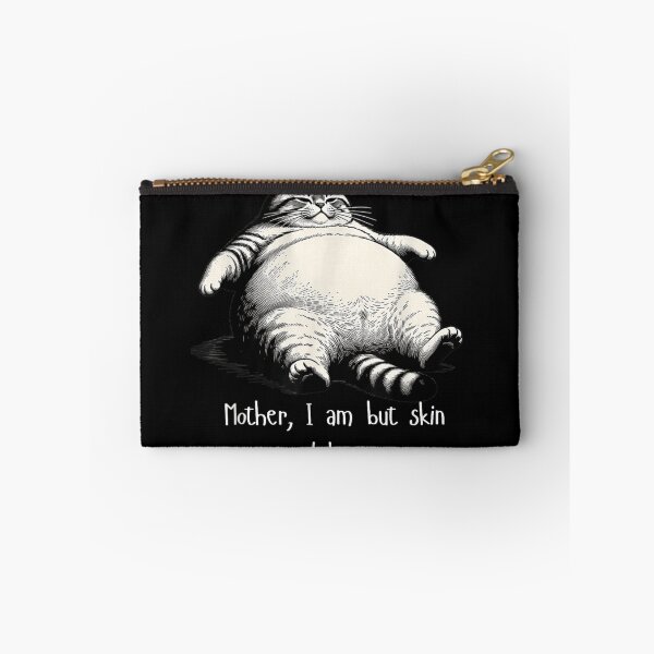 Item preview, Fat Cat Illustration Dark Humor Quote Mother I Am But designed and sold by WilliaMaler.