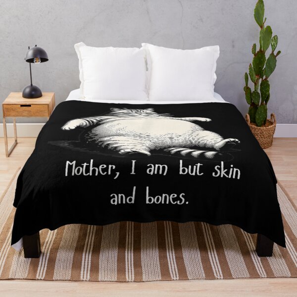 Item preview, Fat Cat Illustration Dark Humor Quote Mother I Am But designed and sold by WilliaMaler.