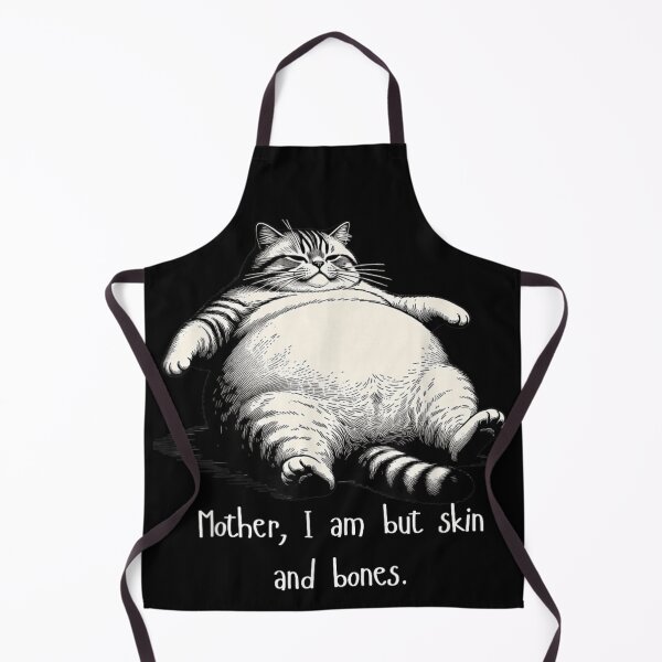 Item preview, Fat Cat Illustration Dark Humor Quote Mother I Am But designed and sold by WilliaMaler.