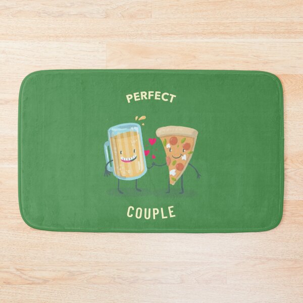 Item preview, PERFECT COUPLE - BEER & PIZZA designed and sold by JusTiceT-shirts.