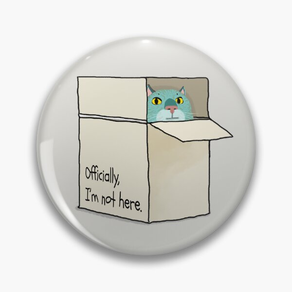 Item preview, Officially, I'm not here. designed and sold by sanbrill.