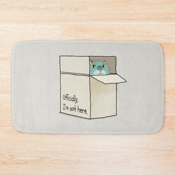 Item preview, Officially, I'm not here. designed and sold by sanbrill.