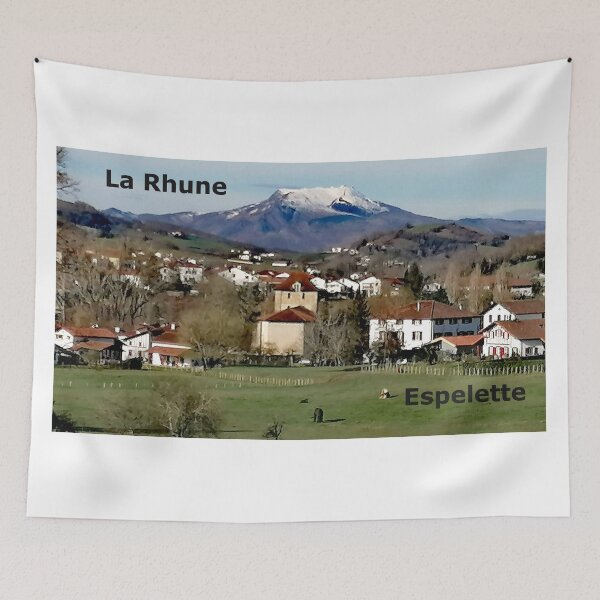 Item preview, La Rhune and the Village of Espelette designed and sold by Gino64.