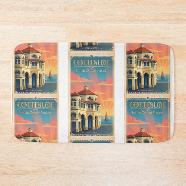 Item preview, Indian Ocean Sunsets - Cottesloe Tea House Illustration designed and sold by Digital Dreams Arts.