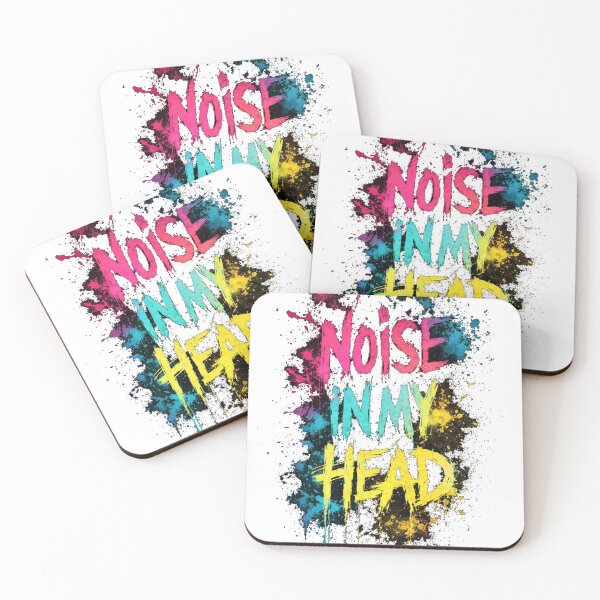 Item preview, Noise In My Head T-Shirt – Overthinking Mental Health Art DesignNoise In My Head T-Shirt – Overthinking Mental Health Art Design designed and sold by KDesignCrafts.