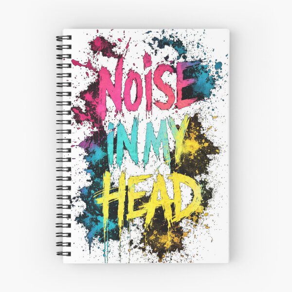 Item preview, Noise In My Head T-Shirt – Overthinking Mental Health Art DesignNoise In My Head T-Shirt – Overthinking Mental Health Art Design designed and sold by KDesignCrafts.