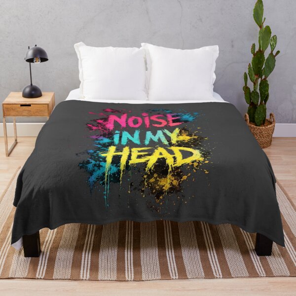 Item preview, Noise In My Head T-Shirt – Overthinking Mental Health Art DesignNoise In My Head T-Shirt – Overthinking Mental Health Art Design designed and sold by KDesignCrafts.