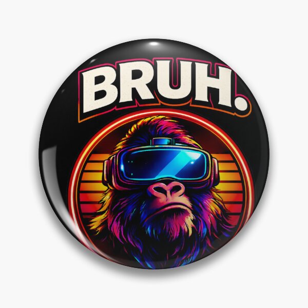 Item preview, BRUH – VR Gorilla Gamer Design designed and sold by JustJaxGaming.