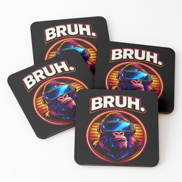 Item preview, BRUH – VR Gorilla Gamer Design designed and sold by JustJaxGaming.