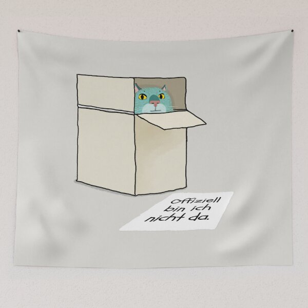Item preview, Officially, I'm not here. designed and sold by sanbrill.