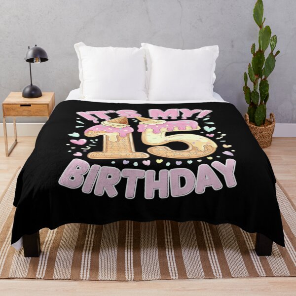 Item preview, Birthday, Girl 15 years, Ice Cream, It's my 15th Birthday designed and sold by MarkLeedsArt.