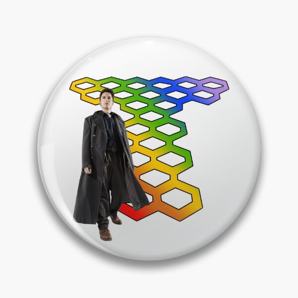 Item preview, Captain Jack Harkness - Rainbow Torchwood designed and sold by TizianaDF.