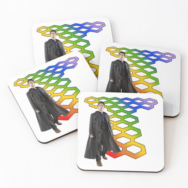 Item preview, Captain Jack Harkness - Rainbow Torchwood designed and sold by TizianaDF.