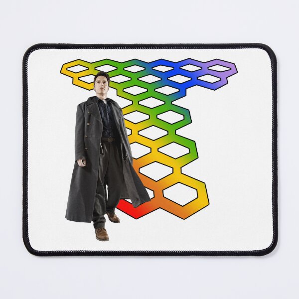 Item preview, Captain Jack Harkness - Rainbow Torchwood designed and sold by TizianaDF.