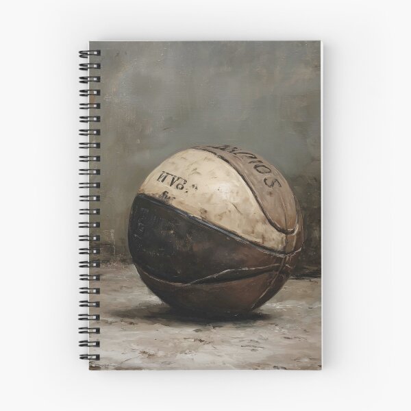 Item preview, Vintage Basketball in a Rustic Setting designed and sold by lautir.