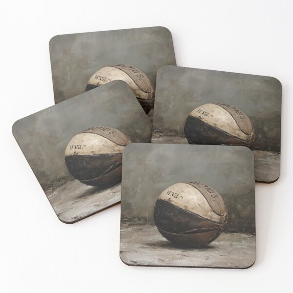 Item preview, Vintage Basketball in a Rustic Setting designed and sold by lautir.