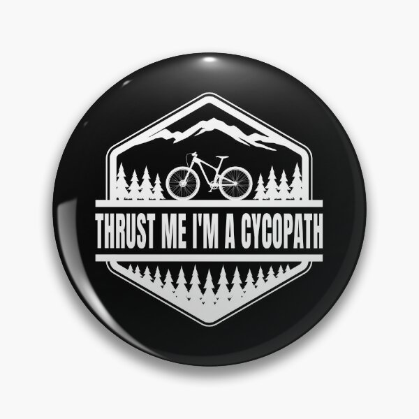 Item preview, Trust Me I’m a Cycopath Funny Cycling Meme Design for Cyclists MTB Road Bike Riders Strava Addicts KOM Chasers Garmin GPS Bike Life Cycling Humor Motivation designed and sold by BMLprint ⭐⭐⭐⭐⭐.