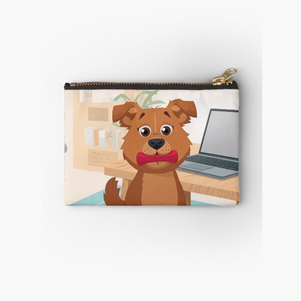 Item preview, Home Office Distraction, Dog Edition designed and sold by InkoraStudios.