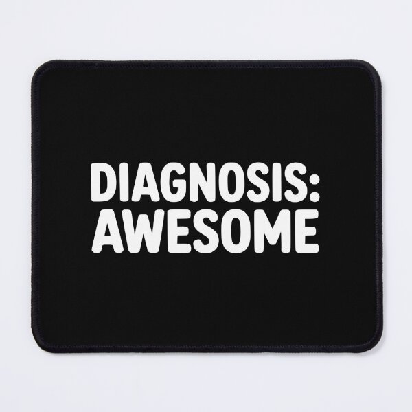 Item preview, Diagnosis Awesome! Funny Doctor Puns designed and sold by PMCreative.