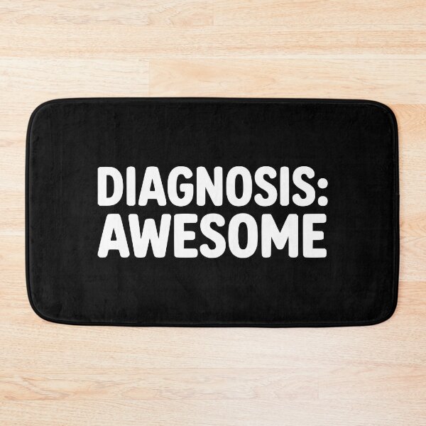 Item preview, Diagnosis Awesome! Funny Doctor Puns designed and sold by PMCreative.