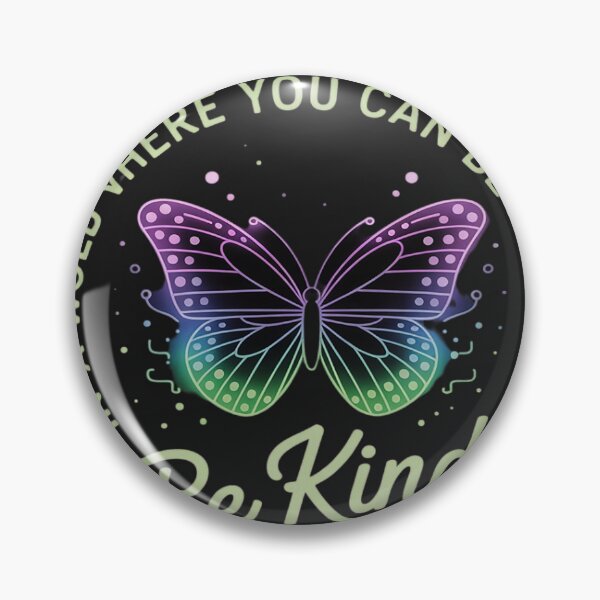 Item preview, Mental Health Awareness Be Kind Green Butterfly designed and sold by Dolostope.