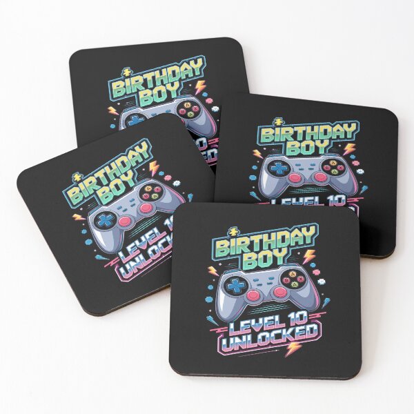 Item preview, Level 10 Unlocked Video Game 10th Birthday Gamer Boys  designed and sold by DigitaldeligArt.