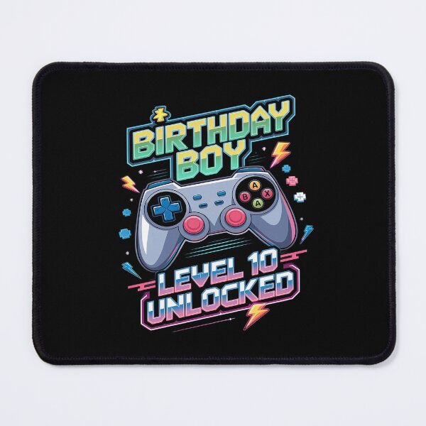 Item preview, Level 10 Unlocked Video Game 10th Birthday Gamer Boys designed and sold by DigitaldeligArt.