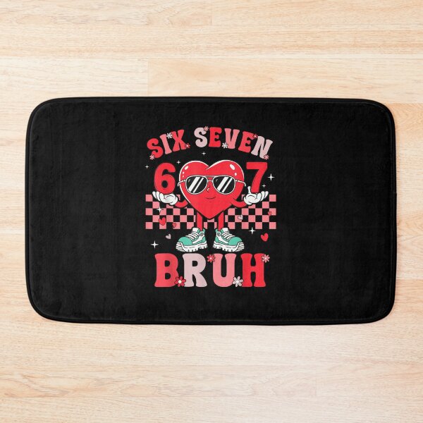 Item preview, 67 Bruh Heart Funny Six Seven Meme Valentine Boy Girl designed and sold by Juansustait.