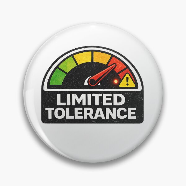 Item preview, Limited Tolerance Warning Gauge Graphic designed and sold by Genios123.