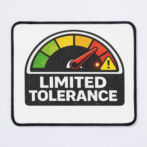 Item preview, Limited Tolerance Warning Gauge Graphic designed and sold by Genios123.