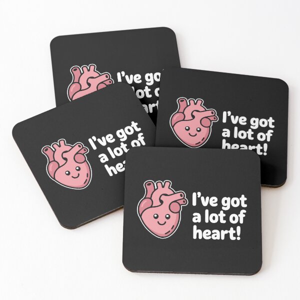 Item preview, I've Got A Lot Of Heart! Cute Heart Pun designed and sold by PMCreative.