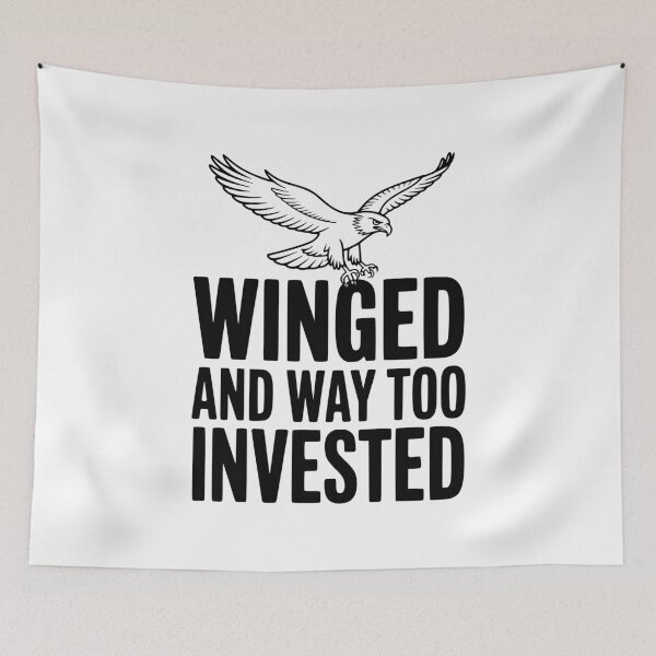 Item preview, Winged and Way Too Invested designed and sold by Frank Ring.
