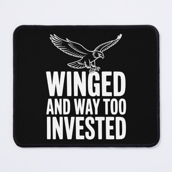 Item preview, Winged and Way Too Invested designed and sold by Frank Ring.