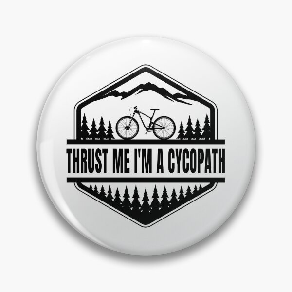 Item preview, Trust Me I’m a Cycopath Funny Cycling Meme Design for Cyclists MTB Road Bike Riders Strava Addicts KOM Chasers Garmin GPS Bike Life Cycling Humor Motivation designed and sold by BMLprint ⭐⭐⭐⭐⭐.