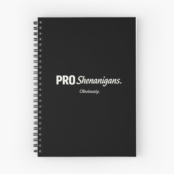 Item preview, PRO Shenanigans. Obviously. | Minimalist Funny Typography T-Shirt | Clean Modern Humor Tee designed and sold by DailyDrivesct.