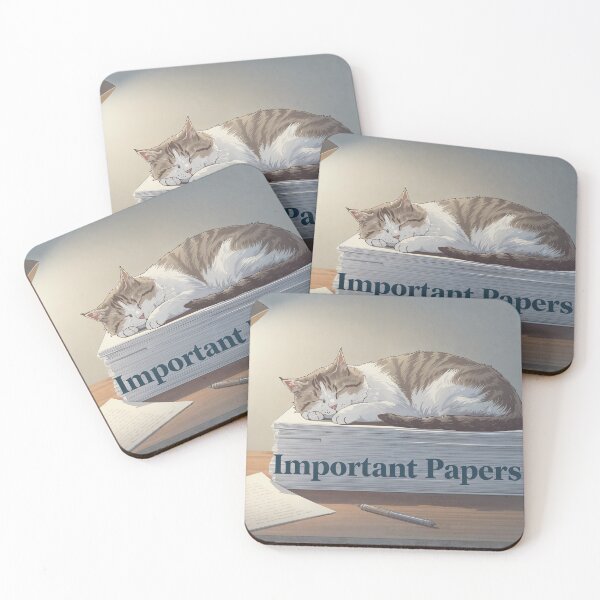 Item preview, Important Papers, Cat Approved designed and sold by InkoraStudios.
